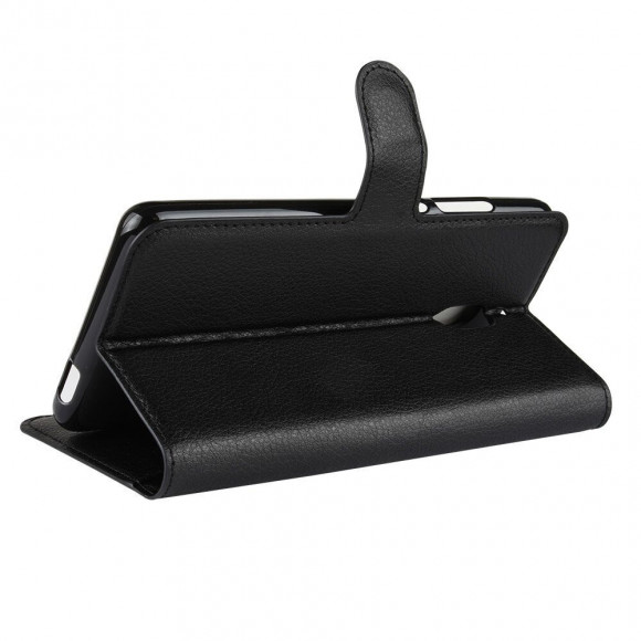 Чехол с визитницей для Nokia 2.1 (черный) Чехол с визитницей для Nokia 2.1 (черный)