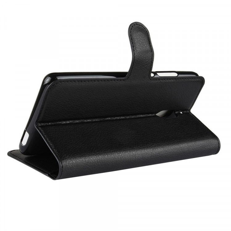 Чехол с визитницей для Nokia 2.1 (черный)