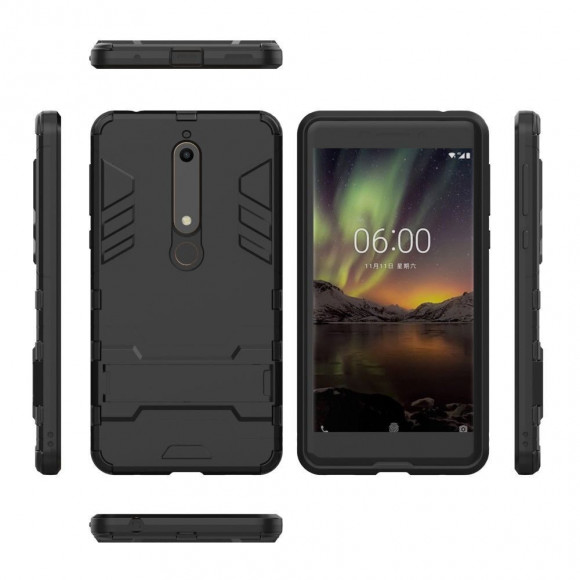 Чехол Duty Armor для Nokia 6 (2018) / Nokia 6.1 (черный)