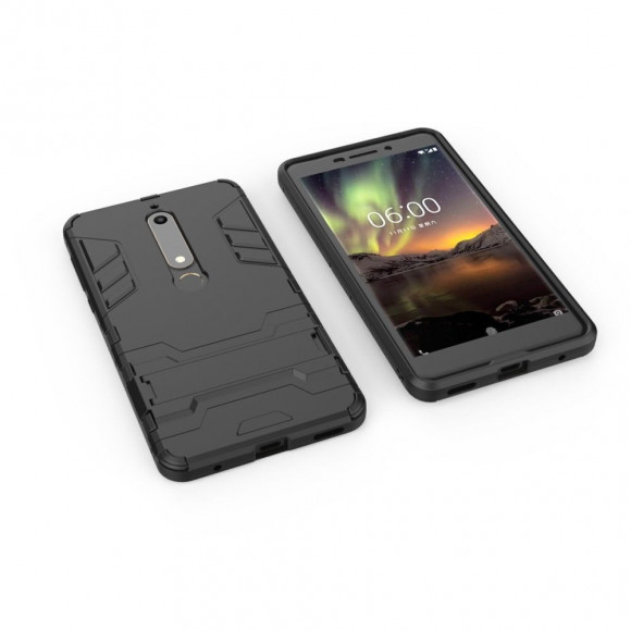 Чехол Duty Armor для Nokia 6 (2018) / Nokia 6.1 (черный)