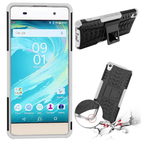 Чехол Hybrid Armor для Sony Xperia XA (черный + белый)