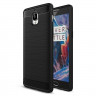Чехол-накладка Carbon Fibre для OnePlus 3 / OnePlus 3T (черный)