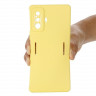 Силиконовый чехол Mobile Shell для Xiaomi Poco F4 GT (желтый)