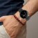 Кожаный ремешок для Google Pixel Watch (темно-коричневый)