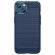 Чехол-накладка Carbon Fibre для iPhone 14 (темно-синий)