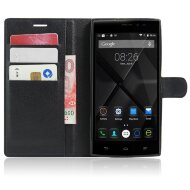 Чехол с визитницей для DOOGEE F5 / F5 Pro (черный) Чехол с визитницей для DOOGEE F5 / F5 Pro (черный)