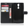 Чехол с визитницей для DOOGEE F5 / F5 Pro (черный)