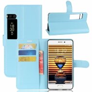 Чехол с визитницей для Meizu Pro 7 (голубой) Чехол с визитницей для Meizu Pro 7 (голубой)