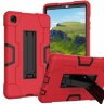 Гибридный TPU чехол для Samsung Galaxy Tab A7 Lite SM-T220 / SM-T225 (красный+черный)