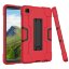 Гибридный TPU чехол для Samsung Galaxy Tab A7 Lite SM-T220 / SM-T225 (красный+черный)