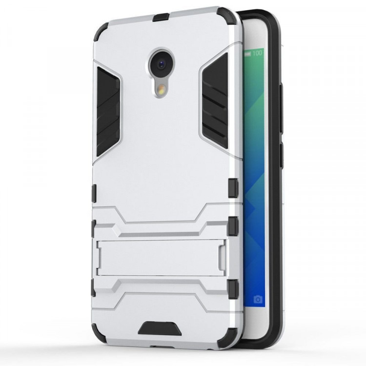 Чехол Duty Armor для Meizu M5 (серебряный)
