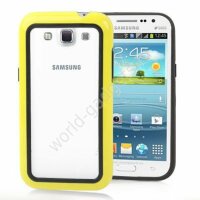 Бампер для Samsung Galaxy Win / i8550 (желтый)
