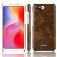 Чехол Litchi Texture для Xiaomi Redmi 6A (коричневый) Чехол Litchi Texture для Xiaomi Redmi 6A (коричневый)