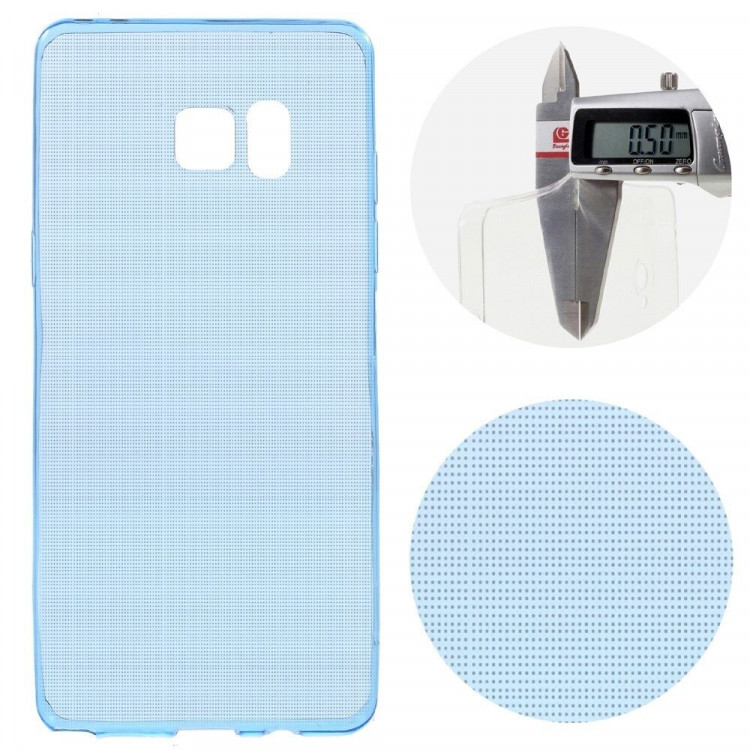 Чехол-накладка для Samsung Galaxy Note 7 (синий)