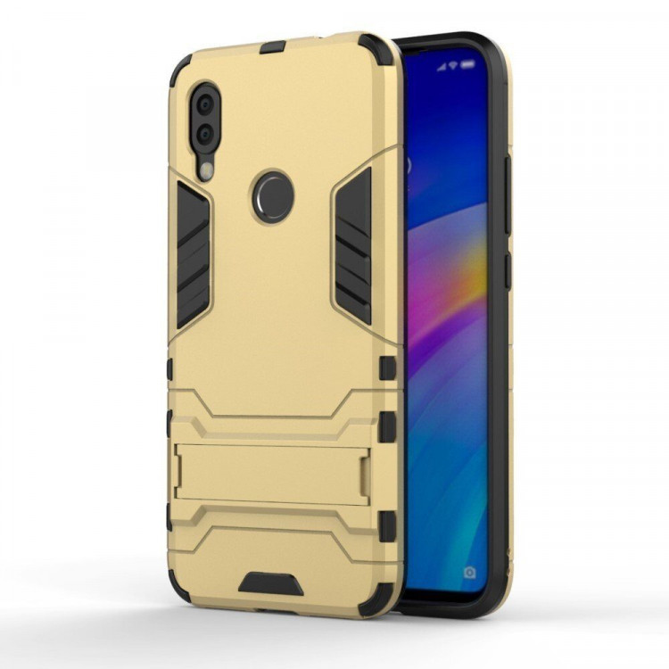 Чехол Duty Armor для Xiaomi Redmi 7 / Redmi Y3 (золотой)