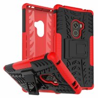 Чехол Hybrid Armor для Xiaomi Mi Mix (черный + красный)