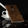 Чехол Litchi Texture для Xiaomi Pocophone F1 / Poco F1 (коричневый)