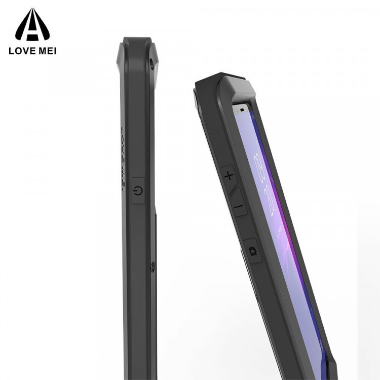 Гибридный чехол LOVE MEI для Samsung Galaxy Note 9 (красный)