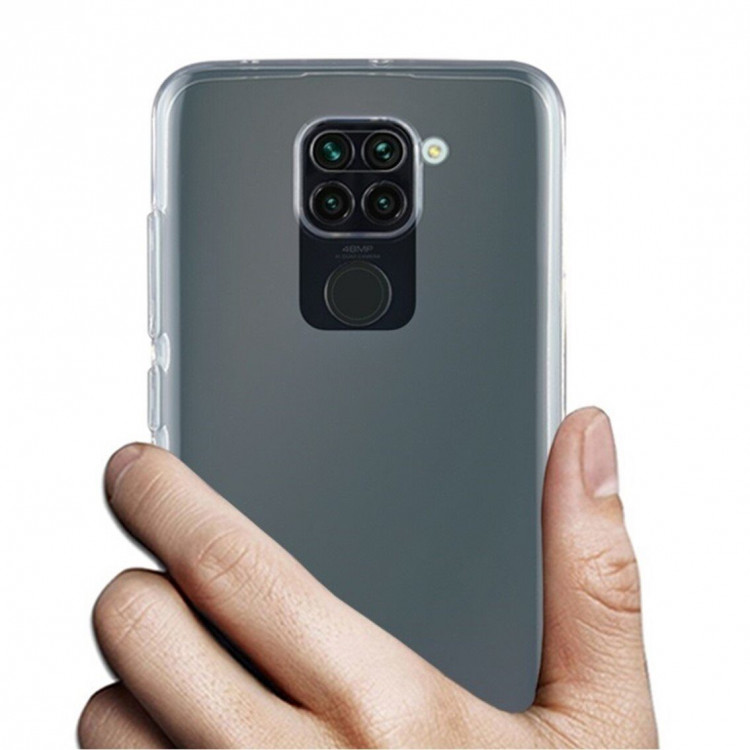 Силиконовый TPU чехол для Xiaomi Redmi Note 9