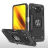 Чехол-накладка Shock-Absorption для Xiaomi Poco X3 NFC / Poco X3 / Poco X3 Pro (черный)