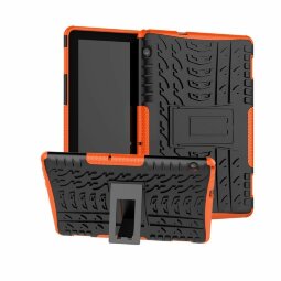 Чехол Hybrid Armor для Huawei MediaPad T5 10 (черный + оранжевый)