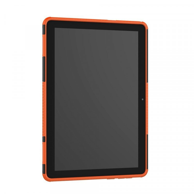 Чехол Hybrid Armor для Huawei MediaPad T5 10 (черный + оранжевый)