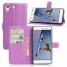 Чехол с визитницей для Huawei Y6 II (фиолетовый)