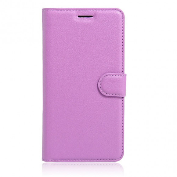 Чехол с визитницей для Huawei Y6 II (фиолетовый) Чехол с визитницей для Huawei Y6 II (фиолетовый)
