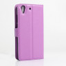 Чехол с визитницей для Huawei Y6 II (фиолетовый)