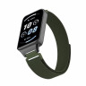 Ремешок с нейлоновой петлей для Honor Band 9 (армейский зеленый)