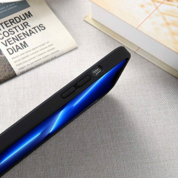 Чехол с тканевой текстурой для iPhone 13 Pro Max (розовый)