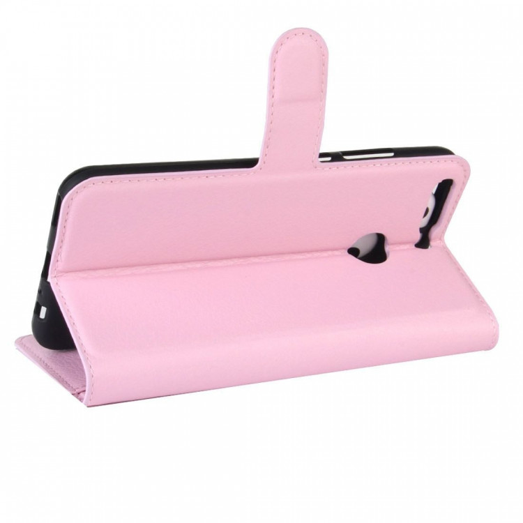 Чехлы на Huawei | с визитницей Huawei Honor 8 Pro (розовый)