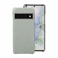 Кожаный чехол Cowhide для Google Pixel 7 (серый)