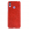 Чехол Litchi Texture для Huawei Honor 8C (красный)