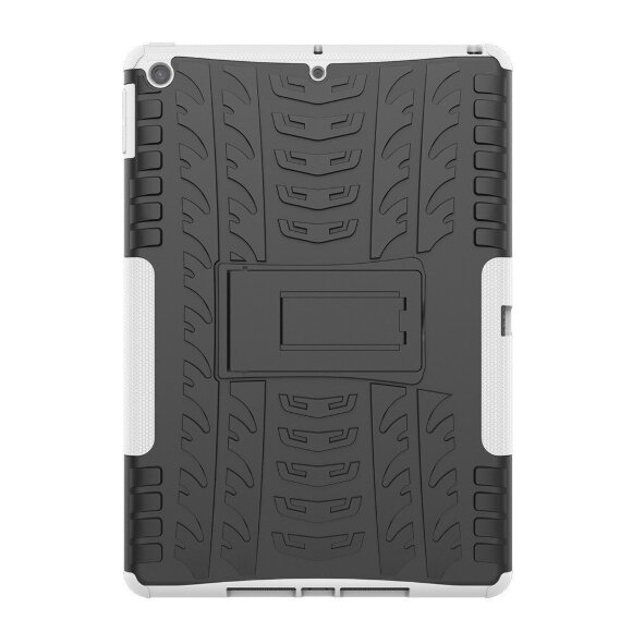 Чехол Hybrid Armor для Apple iPad 10.2 (черный + белый)