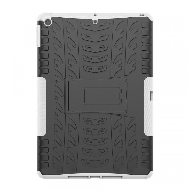 Чехол Hybrid Armor для Apple iPad 10.2 (черный + белый)
