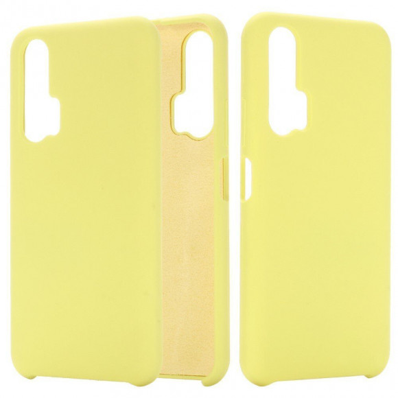 Силиконовый чехол Mobile Shell для Honor 20 Pro (желтый)