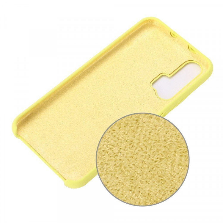 Силиконовый чехол Mobile Shell для Honor 20 Pro (желтый)