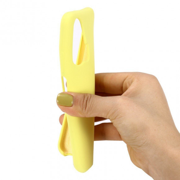 Силиконовый чехол Mobile Shell для Honor 20 Pro (желтый)