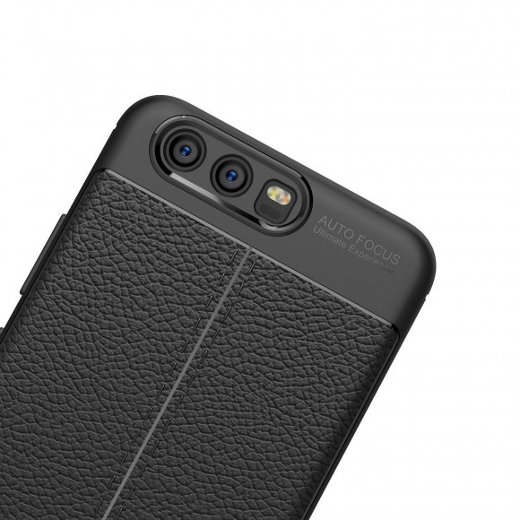 Чехол-накладка Litchi Grain для Huawei P10 Plus (черный) Чехол-накладка Litchi Grain для Huawei P10 Plus (черный)