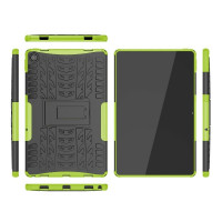 Чехол Hybrid Armor для Lenovo Tab M10 Plus (Gen 3) / Lenovo Xiaoxin Pad 2022 (черный + зеленый)