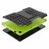 Чехол Hybrid Armor для Lenovo Tab M10 Plus (Gen 3) / Lenovo Xiaoxin Pad 2022 (черный + зеленый)
