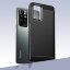 Чехол-накладка Carbon Fibre для Xiaomi Redmi 10 / Redmi 10 2022 (черный)