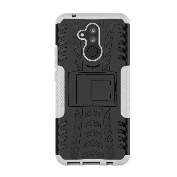 Чехол Hybrid Armor для Huawei Mate 20 Lite (черный + белый)