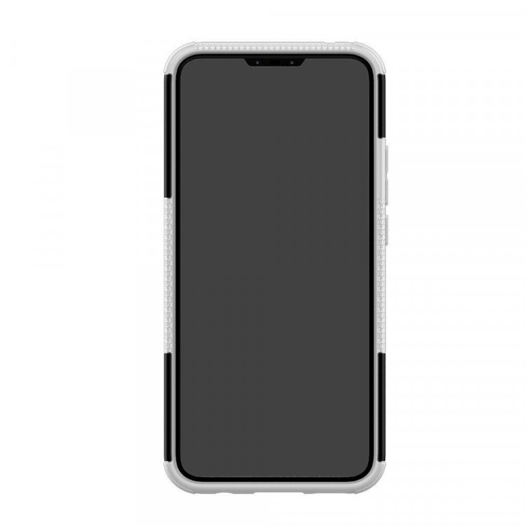 Чехол Hybrid Armor для Huawei Mate 20 Lite (черный + белый)