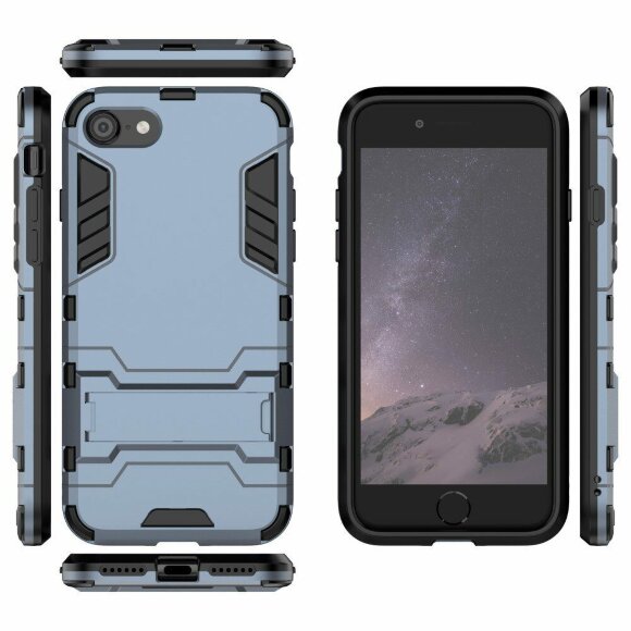 Чехол Duty Armor для iPhone 8 / iPhone 7 / iPhone SE (2020) / iPhone SE (2022) (темно-синий) Чехол Duty Armor для iPhone 8 / iPhone 7 / iPhone SE (2020) / iPhone SE (2022) (темно-синий)