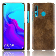 Кожаная накладка-чехол Litchi Texture для Huawei nova 4 (коричневый) Кожаная накладка-чехол Litchi Texture для Huawei nova 4 (коричневый)