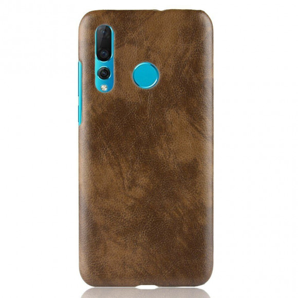 Кожаная накладка-чехол Litchi Texture для Huawei nova 4 (коричневый) Кожаная накладка-чехол Litchi Texture для Huawei nova 4 (коричневый)