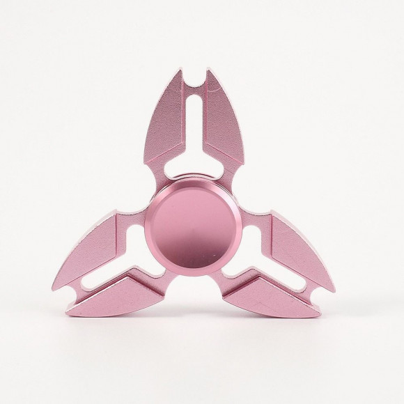 Алюминиевый спиннер Tri-Spinner (розовое золото)