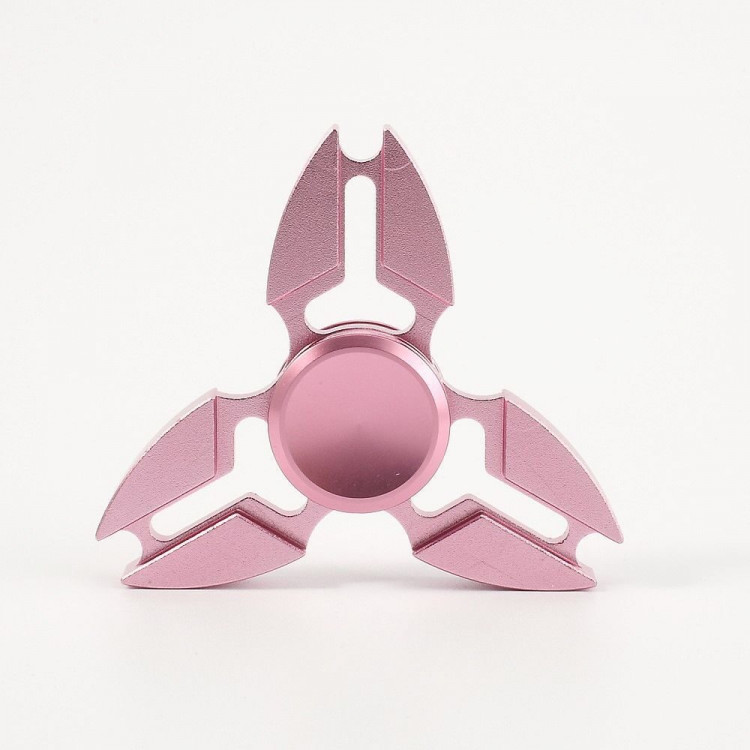 Алюминиевый спиннер Tri-Spinner (розовое золото)